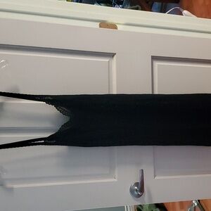 Free People intimates black sheer size L never worn tags on!